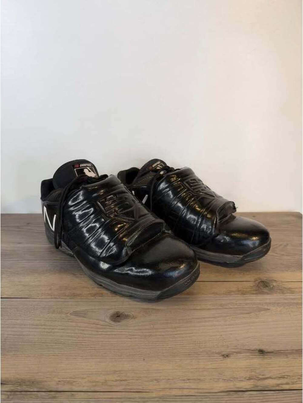 New Balance MLB Umpire Plate Shoes MU950BK Black Mens Size 12